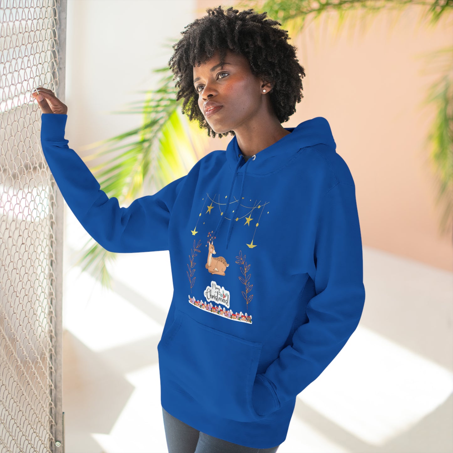 Premium Pullover Hoodie Merry Christmas