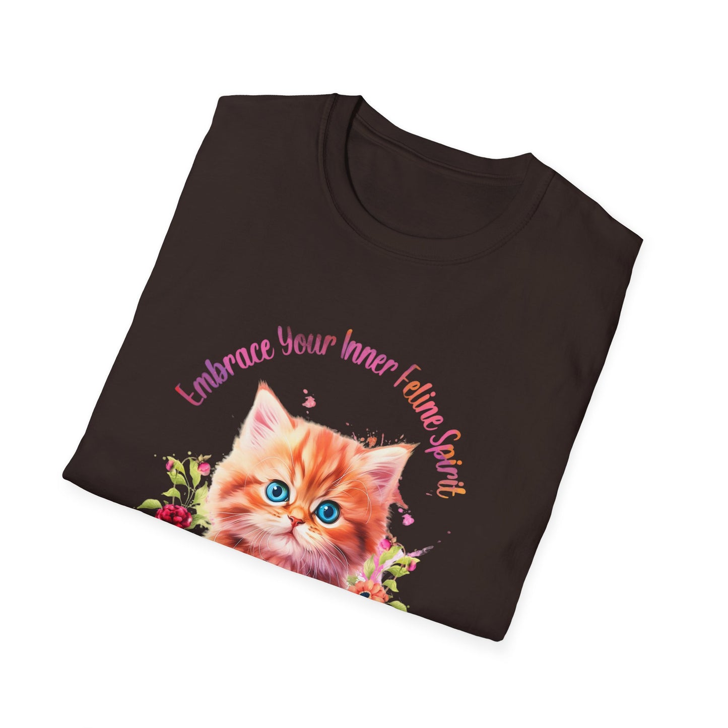 Unisex Softstyle T-Shirt Embrace your inner feline spirit