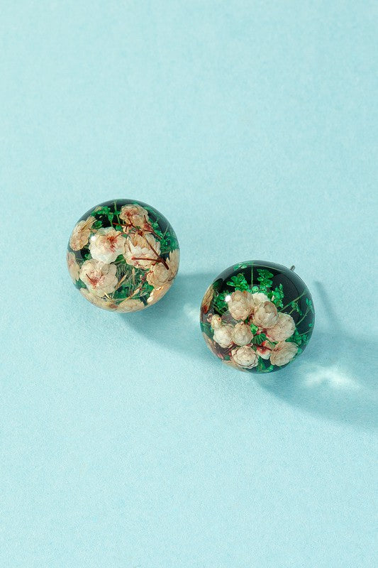 Ball Stud Earrings