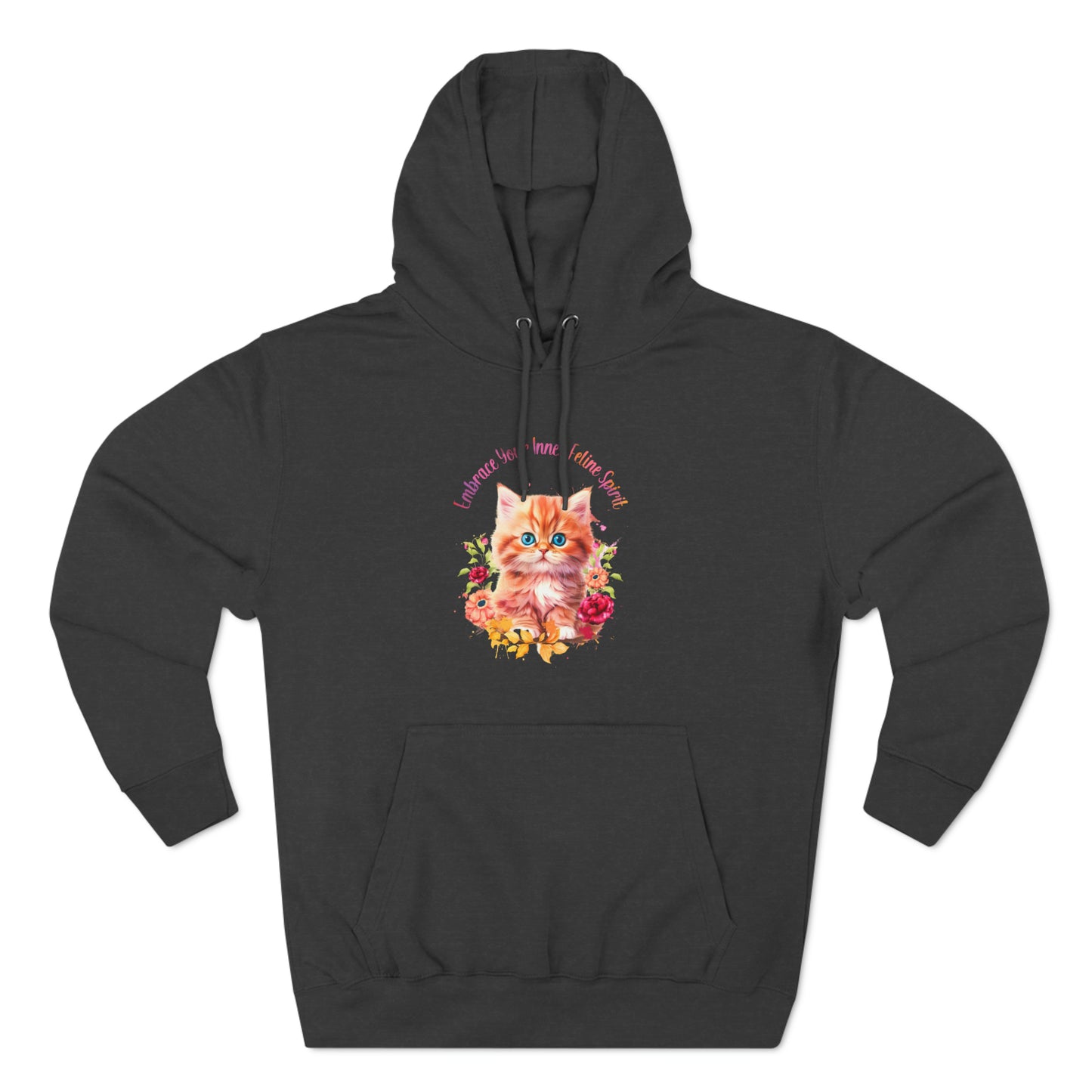 Premium Pullover Hoodie Embrace your feline inner