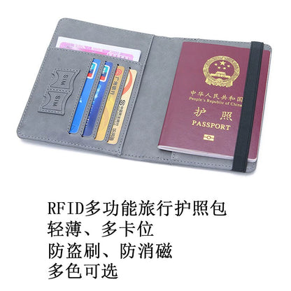 INS Anti-Theft Swiping Abroad Document Package Portable Passport Case