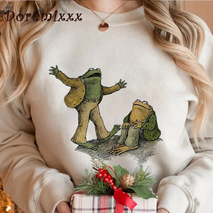Simply Sweater Frog and Toad Happy Aesthetic