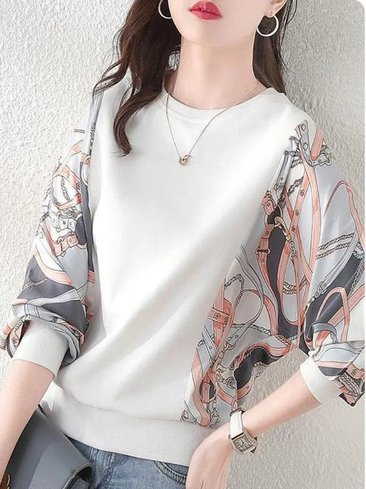 Loose Bat Sleeve Blouse 