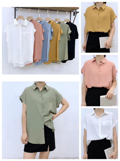 SHIRT COTTON KOREAN STYLE